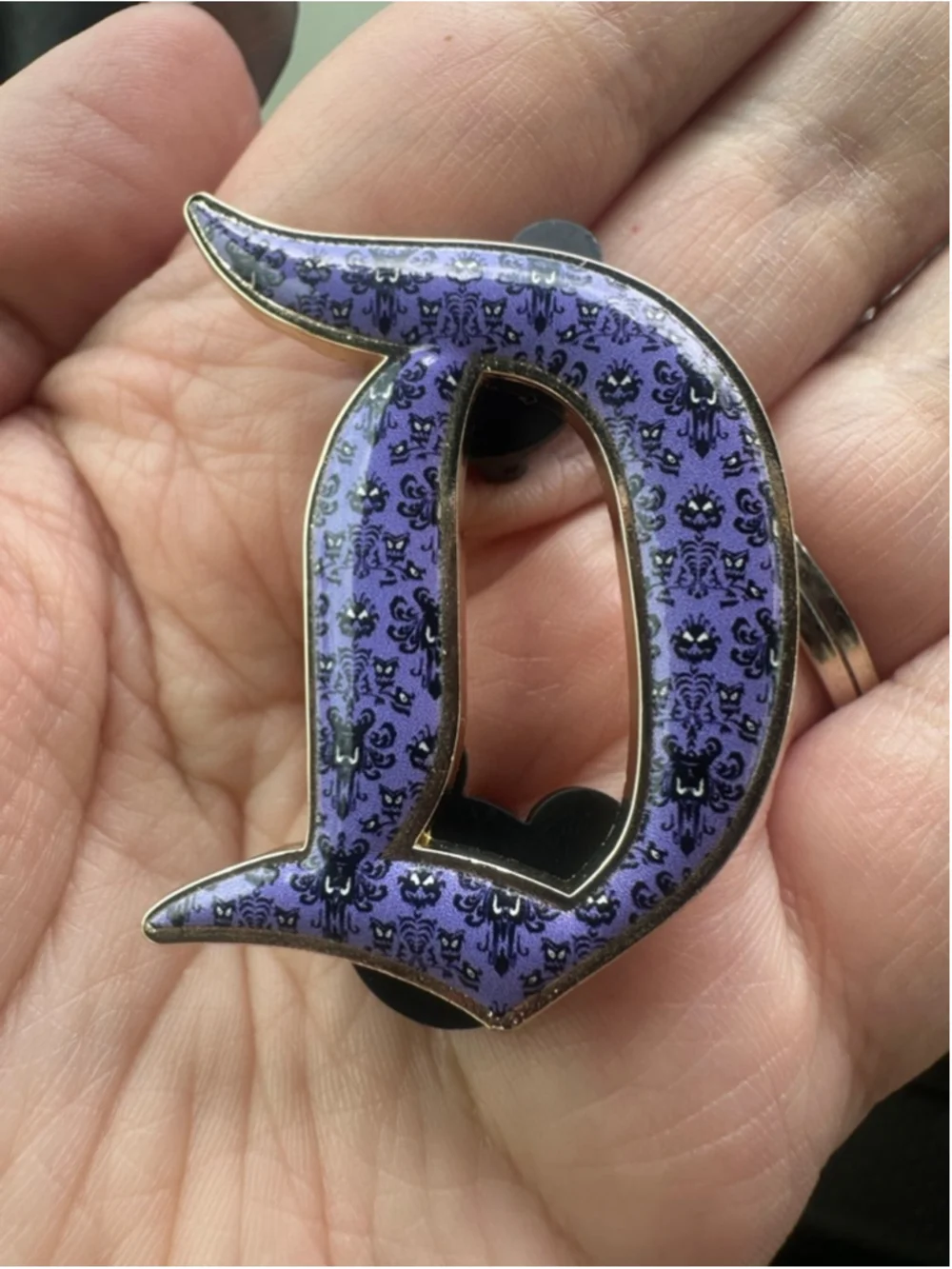 Disneyland Gothic D Haunted Mansion Fantasy Pin